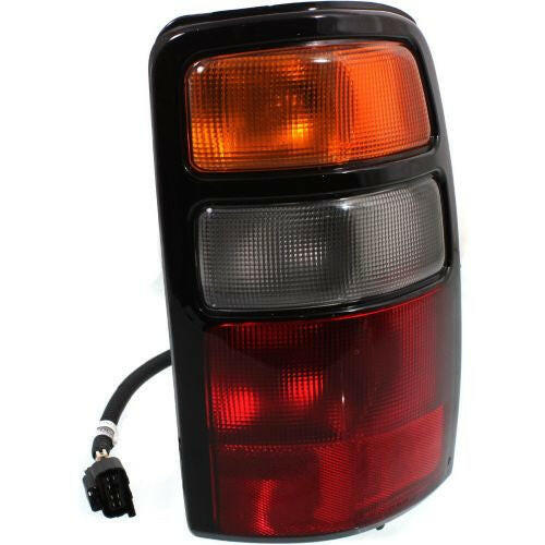 2004-2006 Chevy Suburban Tail Lamp RH, Amber/clear/red Lens.