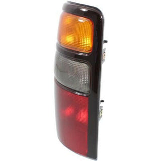 2004-2006 Chevy Suburban Tail Lamp LH, Amber/clear/red Lens.