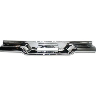 1994-1997 Chevy S-10 Pickup Step Bumper, Chrome, Steel, Fleetside.