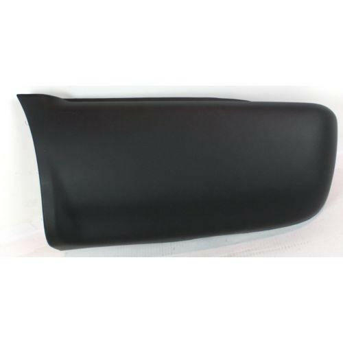 1998-2004 GMC Jimmy Rear Bumper End LH, w/o Side Molding Holes, 4Dr/ 2Dr.