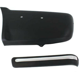 1998-2004 Chevy Blazer Rear Bumper End LH, w/Side Molding Hole.