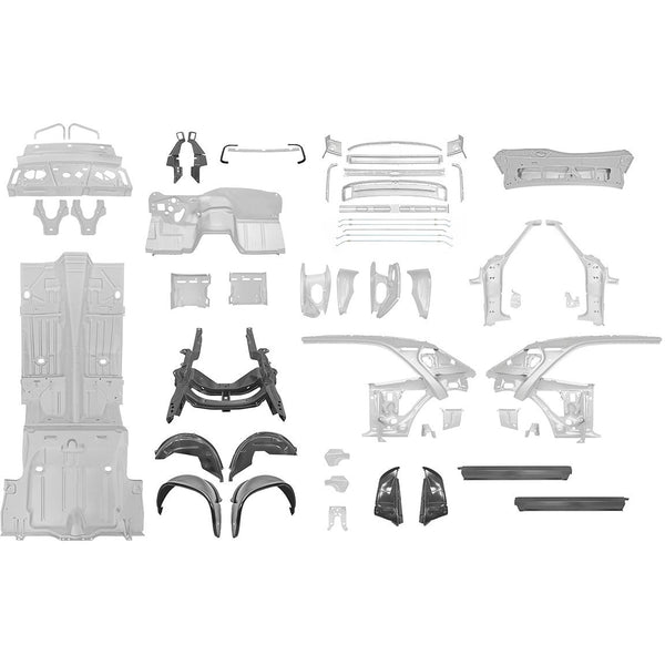 1969 Chevy Camaro BODY SKELETON COMPONENT KIT.