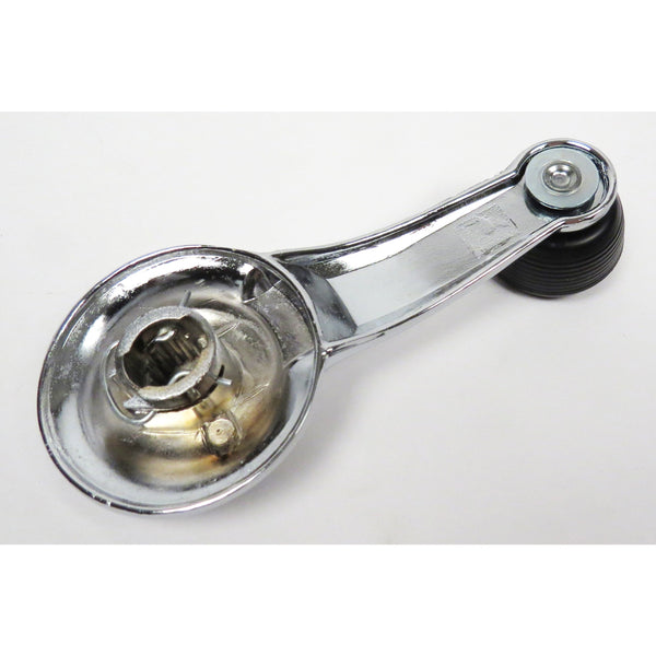 1969-1972 Chevy Chevelle Window Crank Handle, Black Knob.