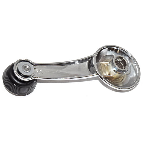 1969-1972 Chevy A-BODY Window Crank Handle, Black Knob, DELUXE INTERIOR - Classic 2 Current Fabrication