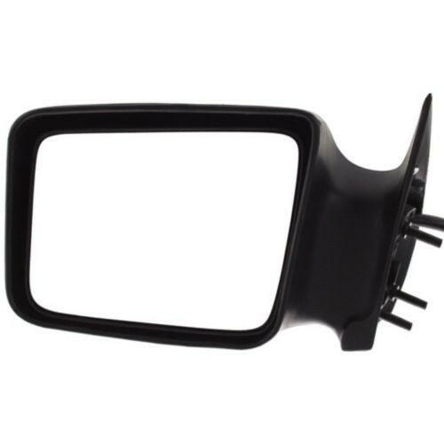 1984-1990 Dodge Caravan Mirror LH, Power, Non-heated, Non-fold, Textured.