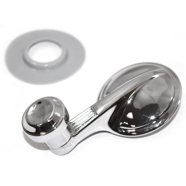 1958-1960 Chevy Chevelle Vent Window Handle, Chrome Knob, L=R.