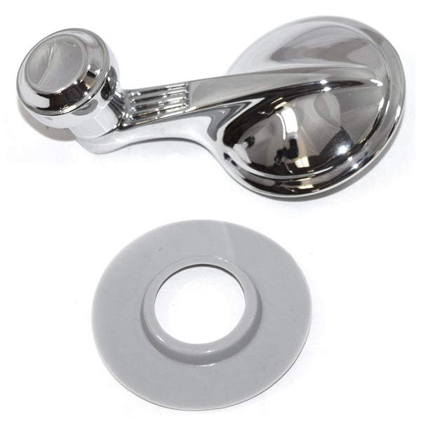 1958-1960 Chevy Chevelle Vent Window Handle, Chrome Knob, L=R.