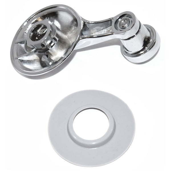 1958-1960 Chevy Chevelle Vent Window Handle, Chrome Knob, L=R.