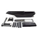 1968-1969 Chevy Chevelle Center Console Kit -Incl. Console Base, Rr. Light Panel, Console Door & Hinge, Top Plate, Also Incl. Sealing Strip Kit & Shifter Dial Plate.