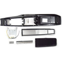 1968-1969 Chevy Chevelle CENTER CONSOLE KIT INCL. CONSOLE BASE, RR. LIGHT PANEL, CONSOLE DOOR & HINGE, TOP PLATE & EMBLEM - Classic 2 Current Fabrication