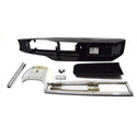 1970-1972 CHEVY EL CAMINO CENTER CONSOLE KIT -INCL. CONSOLE BASE, RR. LIGHT PANEL, CONSOLE DOOR/HINGE/CATCH,TOP PLATE & EMBLEM.