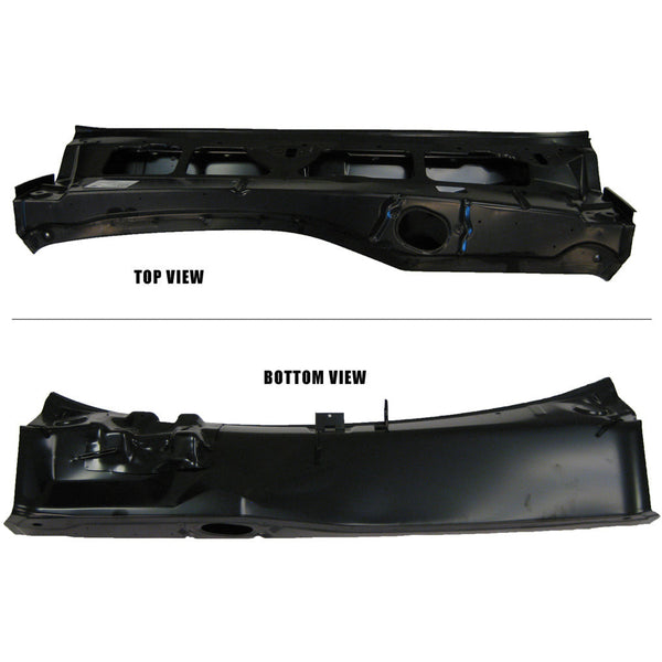 1968 Chevy Camaro Cowl Panel Assembly, Without Air Conditioning.