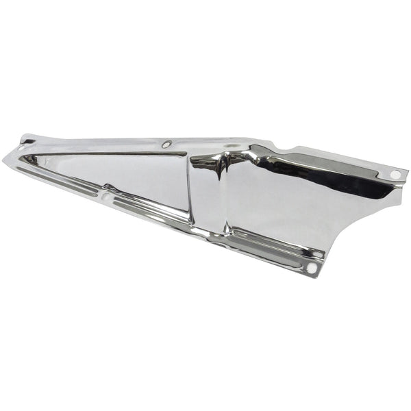 1960-1966 Chevy C10 Pickup Upper Tie Bar Baffle Chrome RH.
