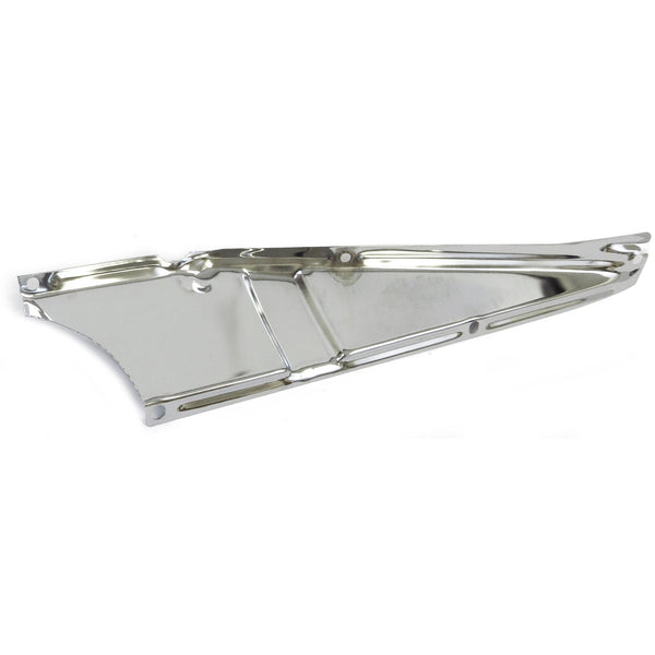 1960-1966 Chevy C10 Pickup Upper Tie Bar Baffle Chrome RH.