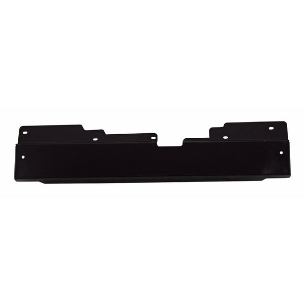 1978-1988 GM G Body Radiator Hold Down Plate With Black Powder Coated With Electric Fans