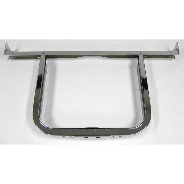 1956 Chevy 6 Cylinder Radiator Support Chrome W/Upper Bar.
