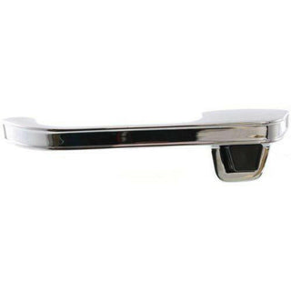 1978-1991 Chevy Suburban Front Door Handle LH, Outer, Metal, Chrome.