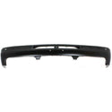 1999-2002 Chevy Silverado 1500 Front Bumper, Black, Without Bracket.