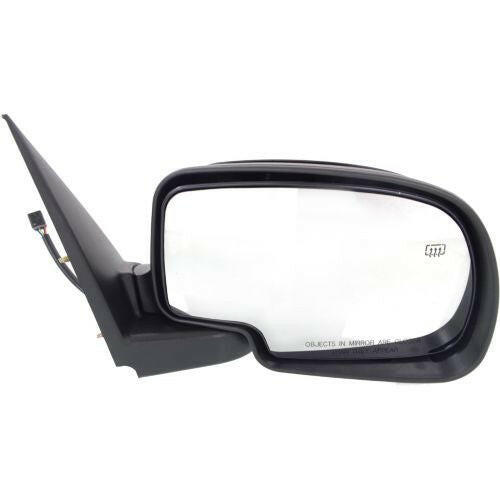 1999-2002 Chevy Silverado Mirror RH, Power, Heated, Manual Folding.