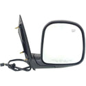 1996-2002 GMC Savana Mirror RH, Power, Heated, Manual Fold, Paint To Match.