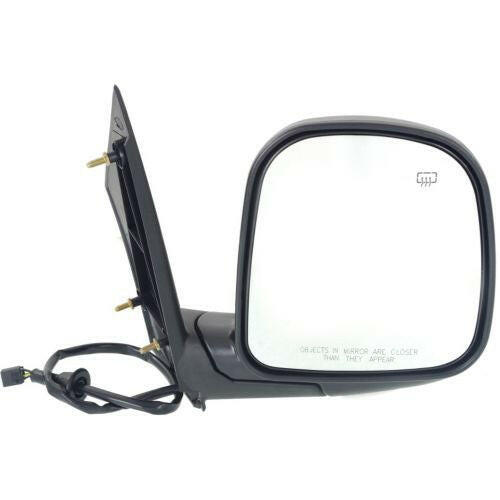 1996-2002 Chevy Express Mirror RH, Power, Heated, Manual Folding.