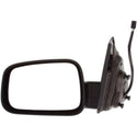 2006-2011 Chevy HHR Mirror LH, Power, Non-heated, Manual Fold, Satin Chrome.