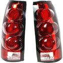 1988-1998 Chevy C/K Full Size Pickup Tail Lamp, Clear & Red Lens, One Set.