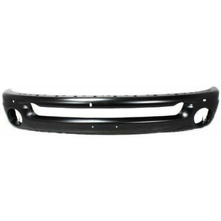 2003-2009 Dodge Ram 3500 Front Bumper, Black, Type2, w/Round Fog Lights.
