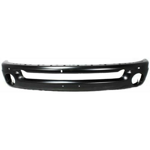 2003-2009 Dodge Ram 2500 Front Bumper, Black, Type2, w/Round Fog Lights.