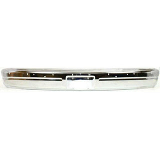 1991-1993 Dodge W150 Front Bumper, Face Bar, Step Type, w/Molding Hole.
