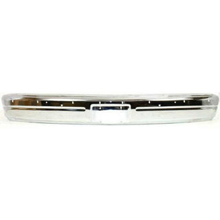 1991-1993 Dodge W250 Front Bumper, Face Bar, Step Type, w/Molding Hole.