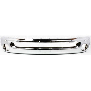 2002-2009 Dodge Ram 1500 Front Bumper, Chrome, Type2, w/Round Fog Lights - Classic 2 Current Fabrication
