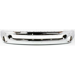2003-2009 Dodge Ram 2500 Front Bumper, Chrome, Type2, w/Round Fog Lights.
