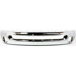 2003-2009 Dodge Ram 3500 Front Bumper, Chrome, Type2, w/Round Fog Lights.