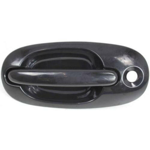 1996-2000 Chrysler Town & Country Front Door Handle LH, Smooth Black.