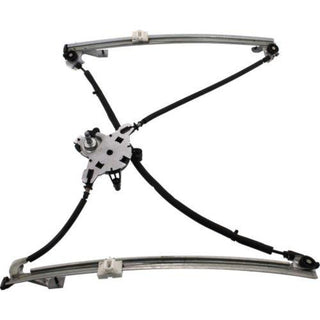 1996-2000 Chrysler Town & Country Front Window Regulator RH, Glass, Manual - Classic 2 Current Fabrication