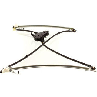 1996-2000 Chrysler Town & Country Front Window Regulator LH, Glass, Manual - Classic 2 Current Fabrication
