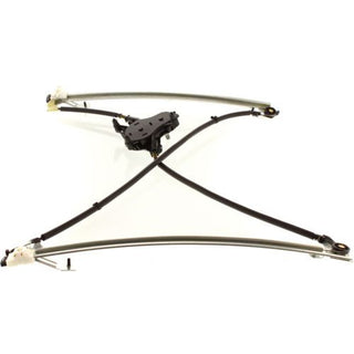 1996-2000 Chrysler Voyager Front Window Regulator LH, Glass, Manual - Classic 2 Current Fabrication