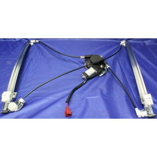 1996-2000 Dodge Caravan Front Window Regulator RH, Glass, Power, W/Motor.