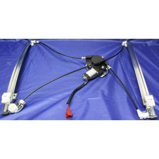 1996-2000 Plymouth Grand Voyager Front Window Regulator RH, Glass, Power, W/Motor - Classic 2 Current Fabrication