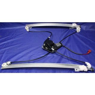 1996-2000 Plymouth Grand Voyager Front Window Regulator LH, Glass, Power, W/Motor - Classic 2 Current Fabrication