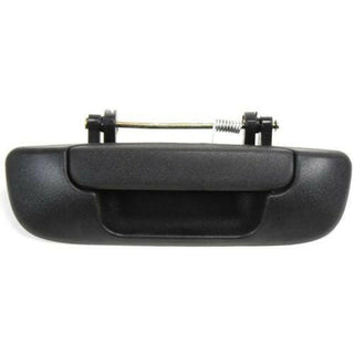 2002-2009 Dodge Pickup Tailgate Handle, Textured Black, W/o Keyhole.