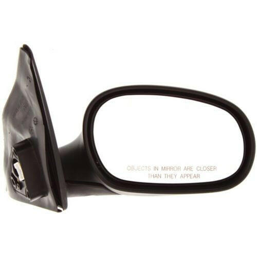 1999-2002 Daewoo Lanos Mirror RH, Power, Non-heated, Manual Fold, Textured.