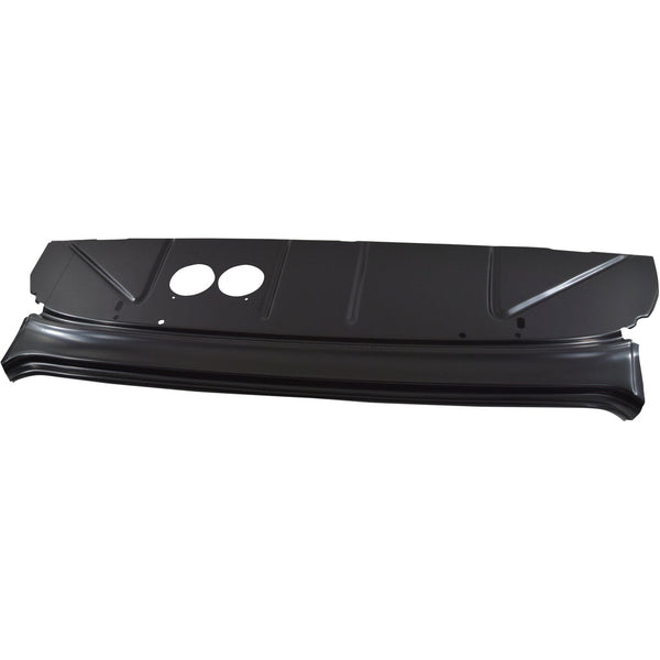 1955-1957 Chevy Two-Ten Series Sedan Deck Filler Panel with Package Tray.