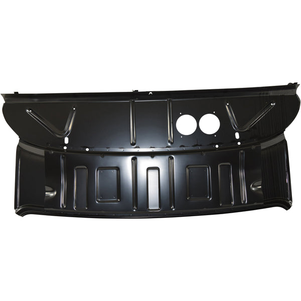 1955-1957 Chevy Bel Air Hardtop Deck Filler Panel with Package Tray - Classic 2 Current Fabrication