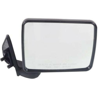 1987-1993 Dodge Ram 50 Mirror RH, Manual, Non-heated, Manual Folding.