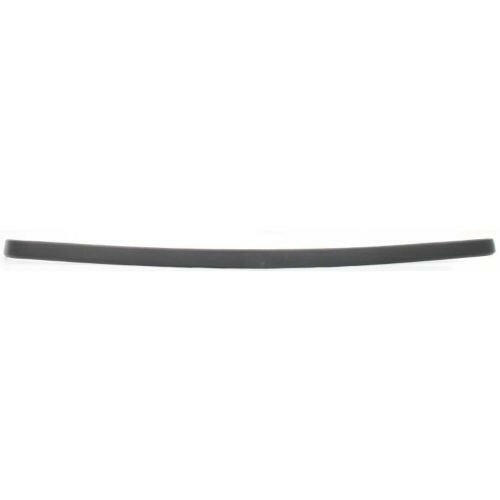 1987-1990 Dodge Dakota Front Bumper Molding, Strip Impact, Plastic, Black.
