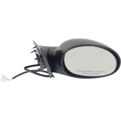 2003-2005 Dodge Neon Mirror RH, Power, Non-heated, Manual Folding.