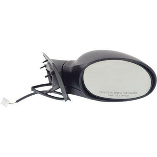 2003-2005 Dodge Neon Mirror RH, Power, Non-heated, Manual Folding.