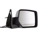 2007-2011 Dodge Nitro Mirror RH, Power, Non-heated, Manual Fold, Textured.